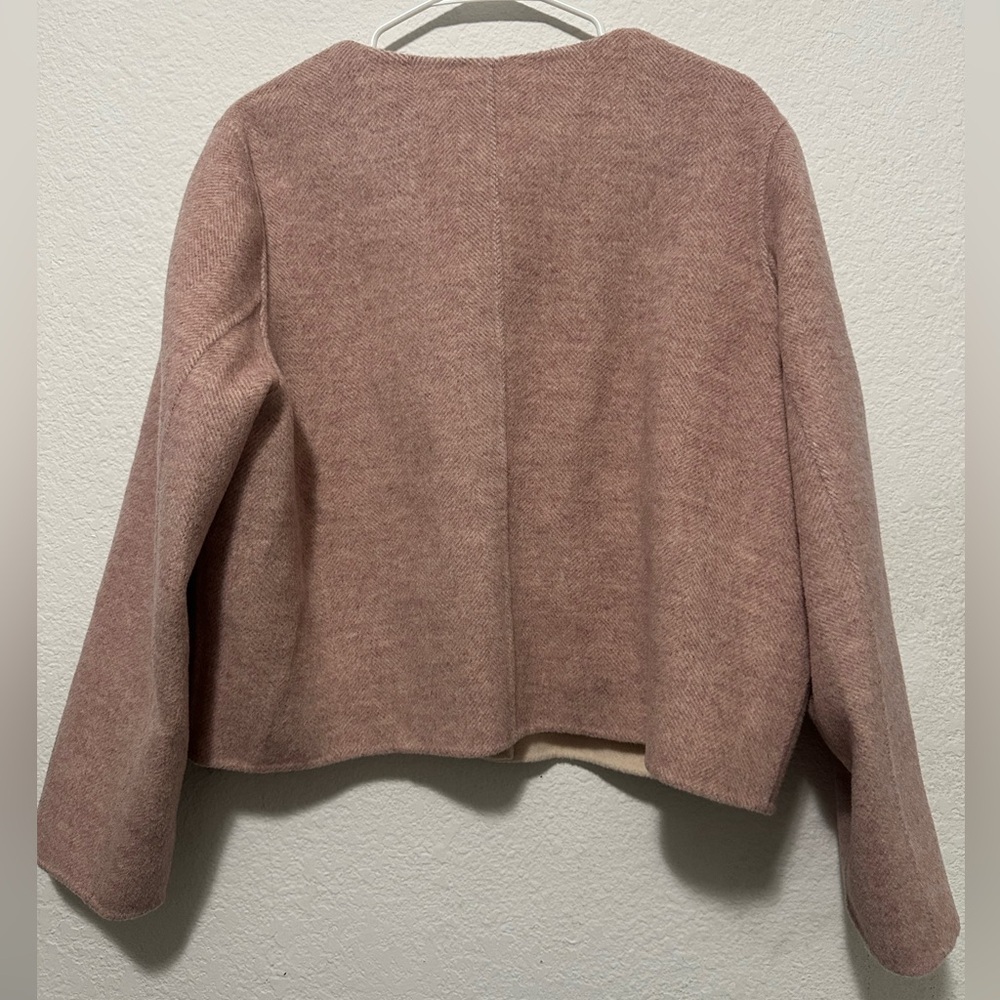Botanique Pink Wool Jacket size‎ Large - Picture 5 of 9